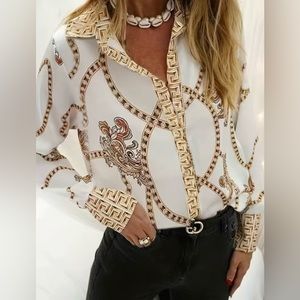Jane Chic Designs Plus Size Sublimation Blouse